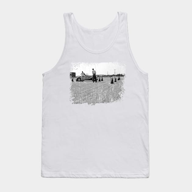 Vintage time trial - Photo Graphic Tank Top by CC I Design